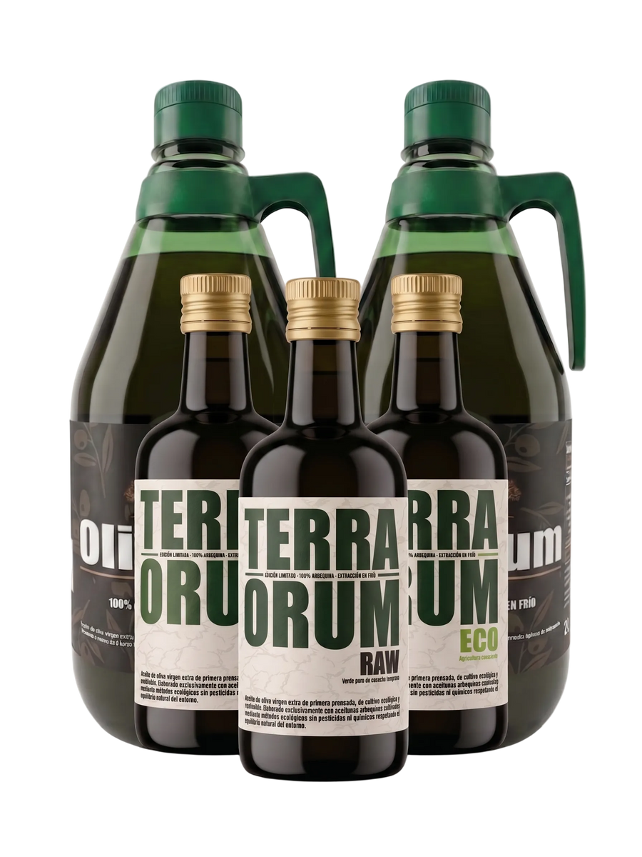 Pack 2x2L + 3 botellas Terra Orum