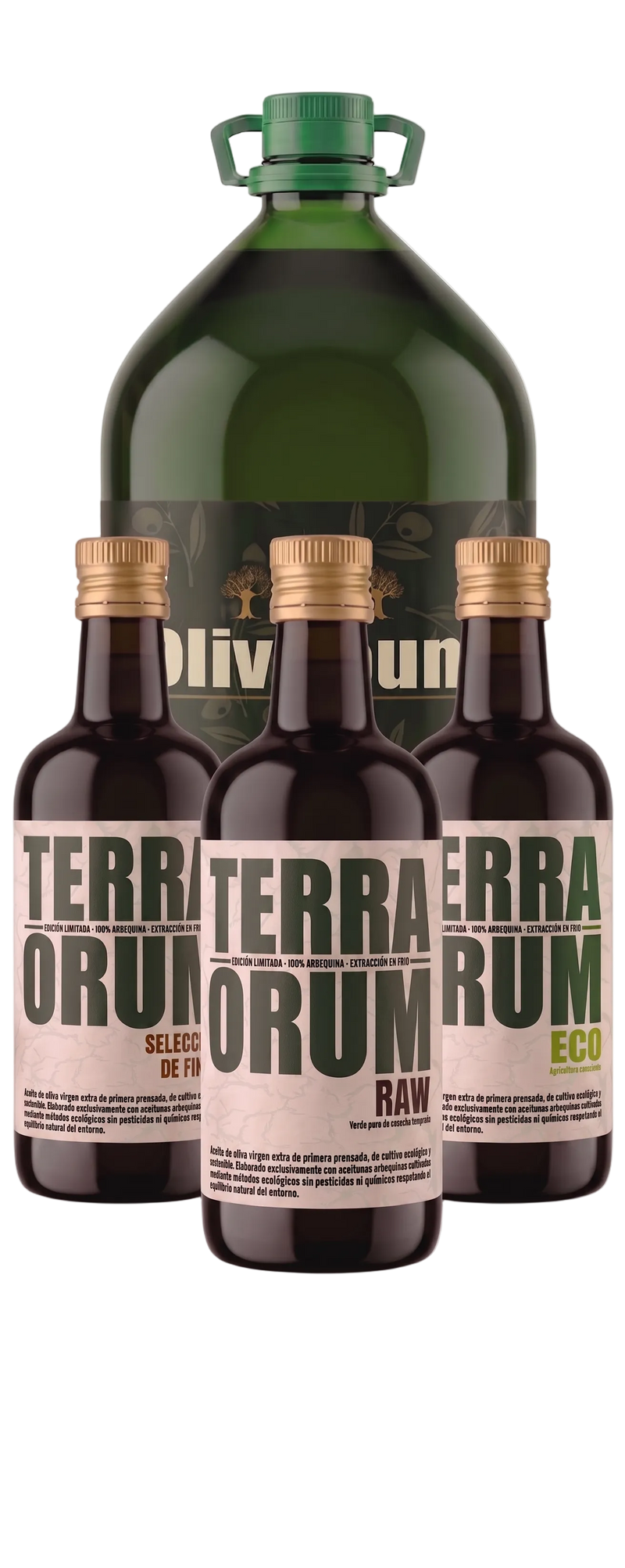 Pack 5L + 3 botellas Terra Orum