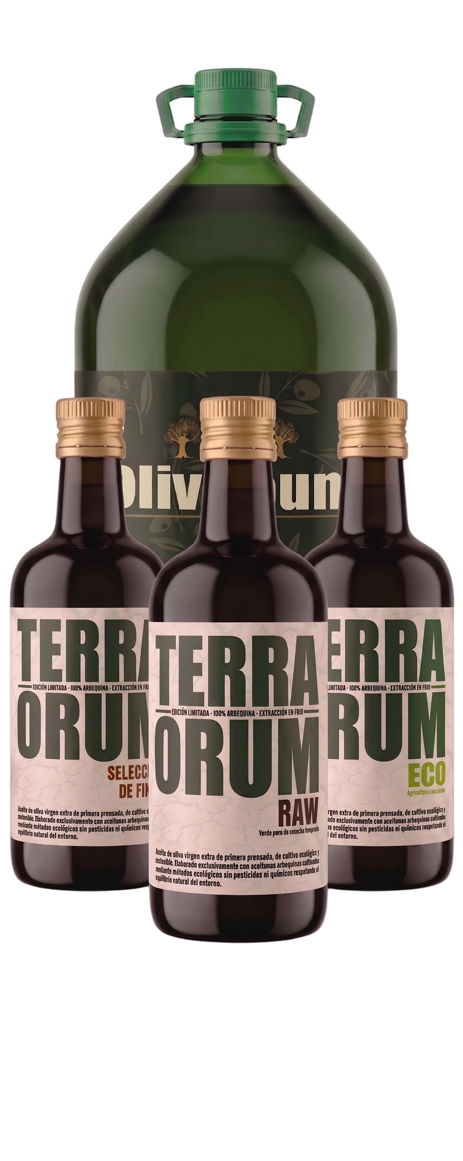 Pack 5L + 3 botellas Terra Orum